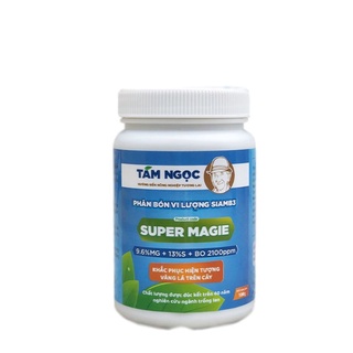 Phân bón lá super magie thầy tám ngọc- super magie tám ngịc lọ 100g chuyên dùng cho hoa, cây cảnh