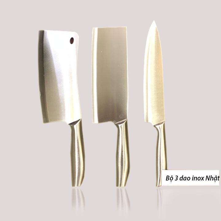 combo 3 cây dao nhật inox