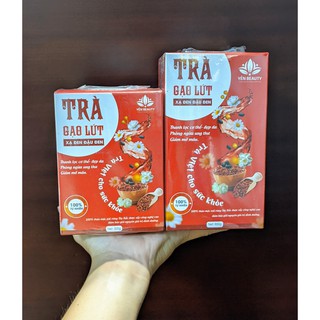 Trà Gạo Lứt Xạ Đen Đậu Đen [Hộp 500Gr]