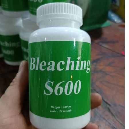 Bột tẩy trắng vải, chăn, ga, gối đa năng Bleaching S600 260gram hàng Thái Lan
