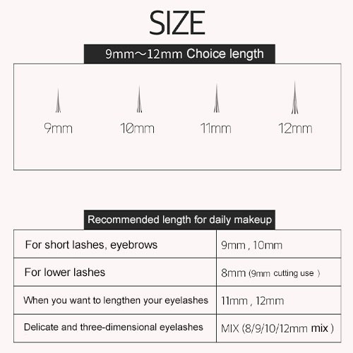 Lông Mi Giả CORINGCO TokTok Hara Eyelash Bộ Lông Mi Giả  + Pincet + Keo Dán Mi