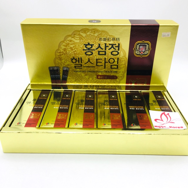 Nước Hồng Sâm Dạng Gói - Korean Red Ginseng Extract Health Time