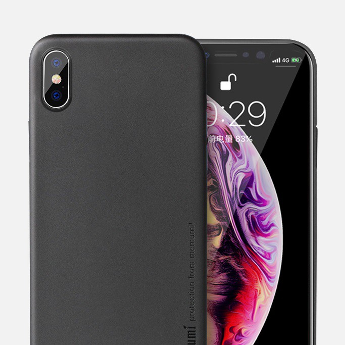 Ốp lưng Memumi cho iPhone Xs Max, iPhone Xr/X/Xs, iPhone 6/6S/7/8 Plus, iPhone 6/6S/7/8 siêu mỏng 0.3 mm, bảo vệ camera