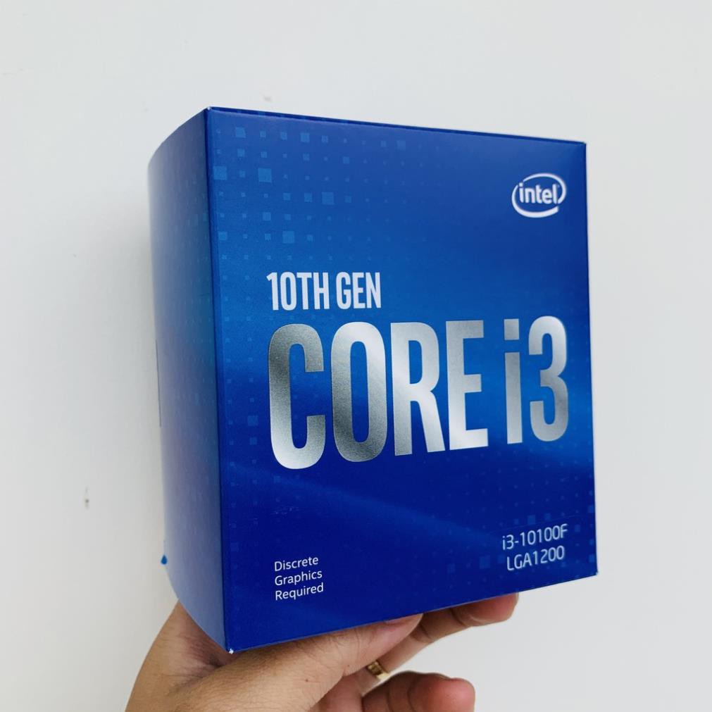 KGD MAAD CPU Intel Core i3 10100F 3.6GHz up lớn 4.3GHz, 4 nhân 8 luồng socket 1200 chính hãng Viễn Sơn phân phối (ko sở | BigBuy360 - bigbuy360.vn
