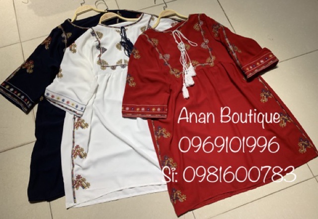 Váy thổ cẩm BoHo buộc dây | BigBuy360 - bigbuy360.vn