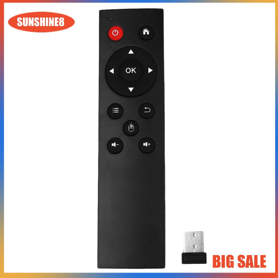 【SUN】2.4G Wireless Air Mouse Remote Control For TV Box PC With USB Receiver