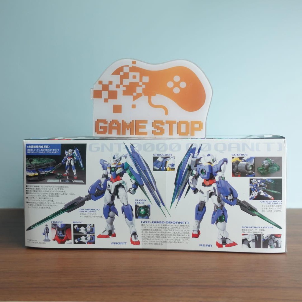 Mô hình Gundam MG 00 Qan[T] Bandai Mô hình có khớp lắp ráp Nhựa PVC CHÍNH HÃNG NHẬT GDMG14