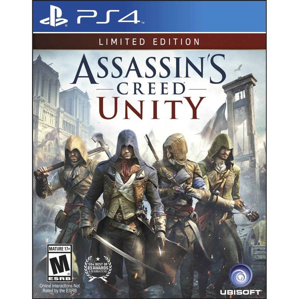 Đĩa PS4 Assassin’s Creed Unity Likenew