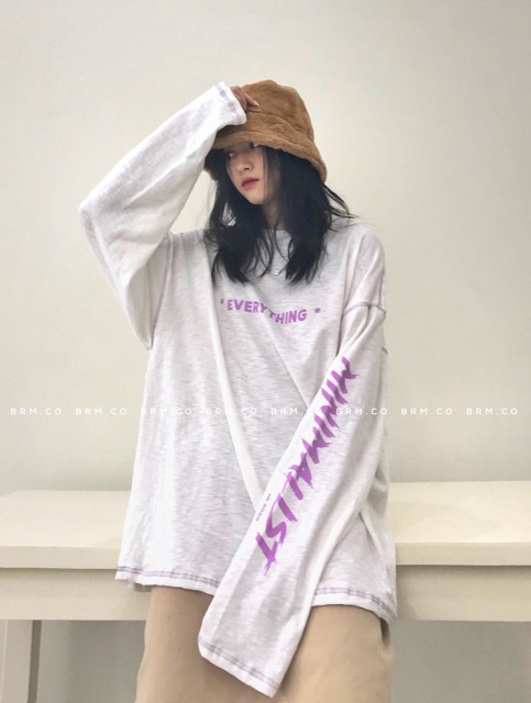 [Mã WASKT304 giảm 15% tối đa 30K đơn 99K] ÁO LONGSLEEVE “ MINIMALIST “ | BigBuy360 - bigbuy360.vn