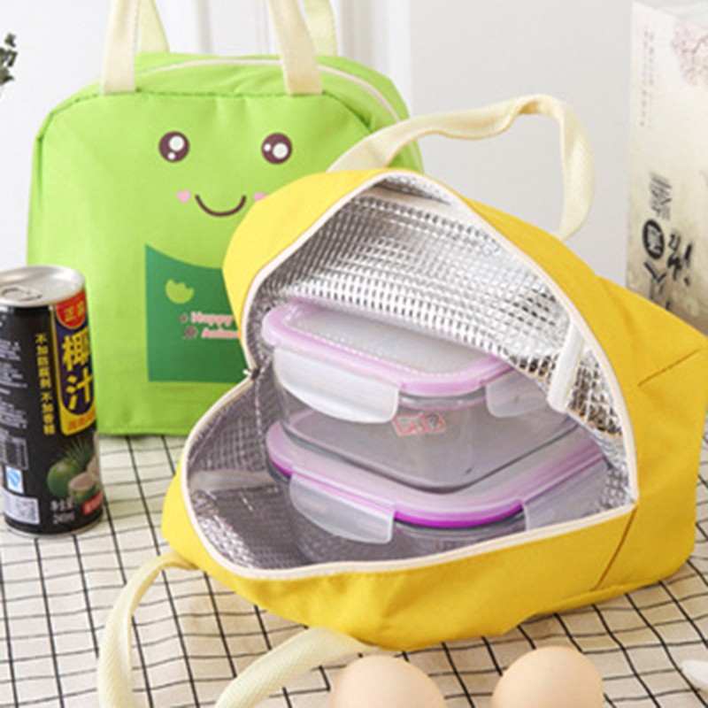 Túi Đựng Cơm Trưa Chống Thấm Nước In Hình Dễ Thương