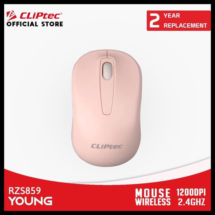 Chuột Quang Không Dây Rzs859 Tần Số 2.4ghz / 1200dpi - Màu Hồng Akl132 | BigBuy360 - bigbuy360.vn