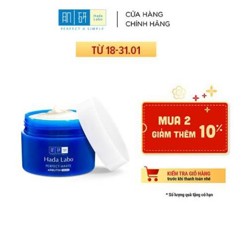 Kem dưỡng trắng da Hada Labo ❤Chính hãng ❤ Perfect White Cream 50g | BigBuy360 - bigbuy360.vn