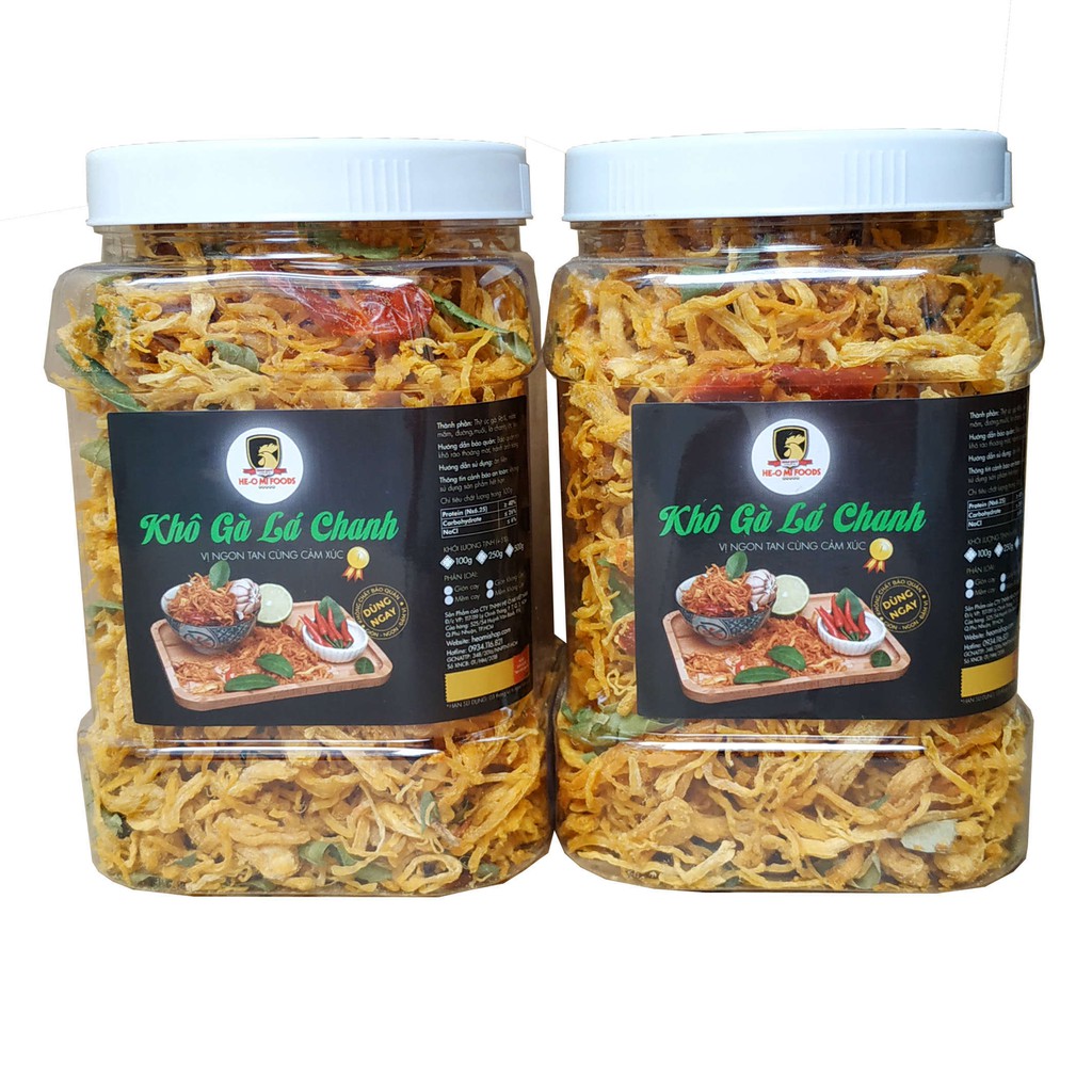 1kg Khô gà lá chanh KHÔNG CAY loại ngon (đạt VSATTP) - Xưởng Chuyên Sỉ