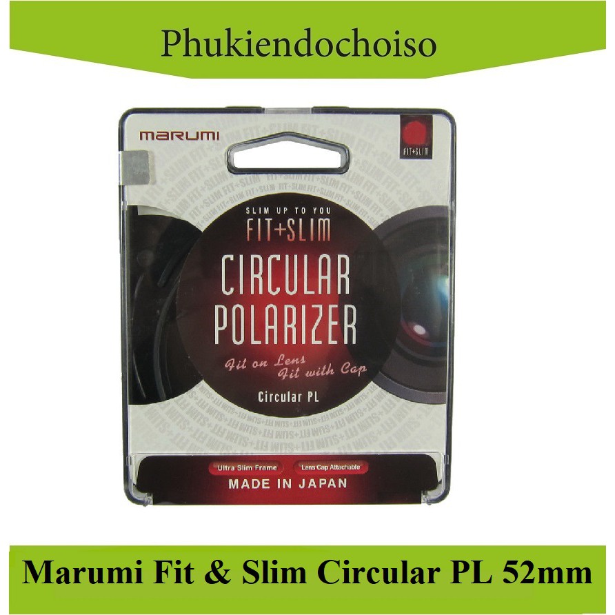 Filter Kính lọc Marumi Fit &amp; Slim Circular PL 52mm