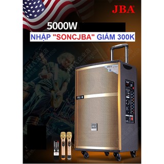 Loa kéo di động jba-a09 bass 4 tấc + 2 micro