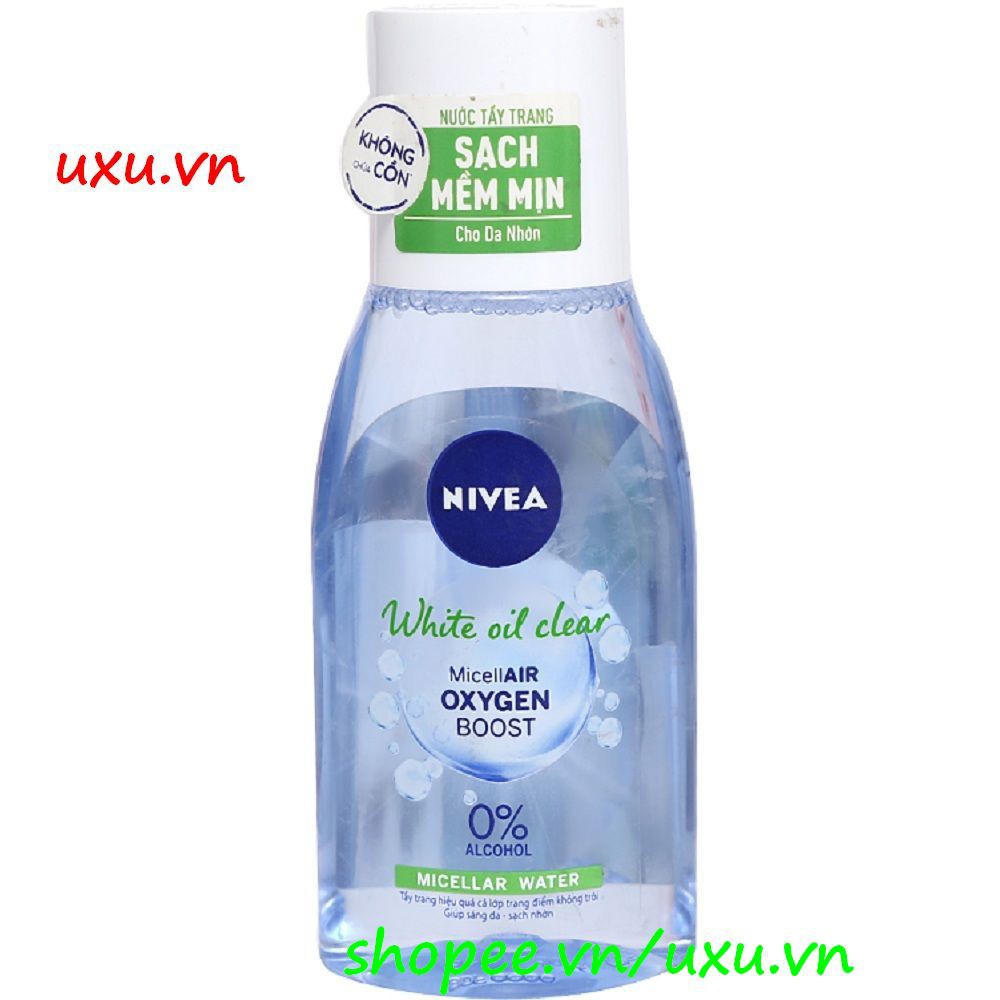 Nước Tẩy Trang 125Ml Nivea Xanh Cho Da Nhờn Micellar Water Ngăn Nhờn Và Ngừa Mụn, Với uxu.vn Tất Cả Là Chính Hãng.