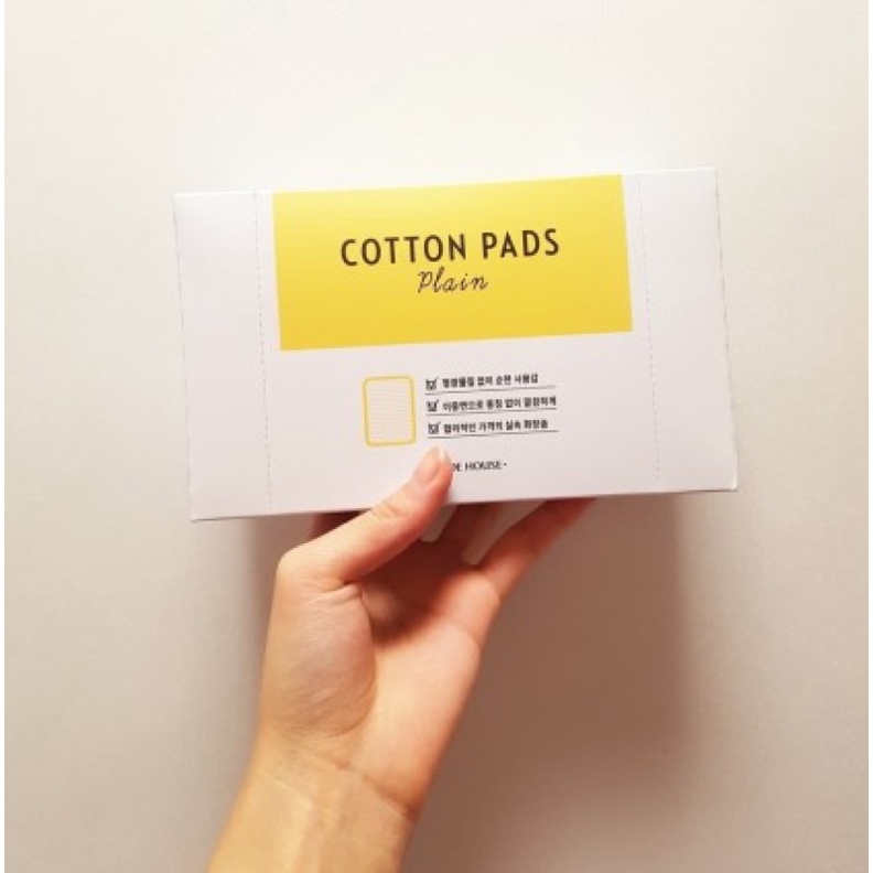 Bông tẩy trang Etude House Plain Cotton Pads 80 miếng (Bill Hàn)