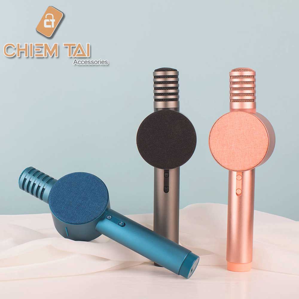 [CHIECTG15 GIẢM 15K] Micro Karaoke kèm loa Bluetooth X3