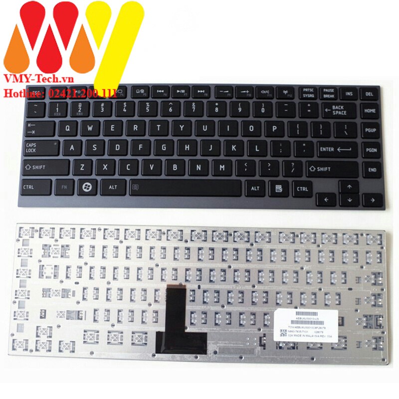Bàn phím Toshiba Satellite Portege Z830 Z835 Z830-S8301 Z830-S8302 S8301 Z830-S830