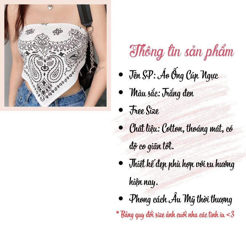 [Mã WAMT10K giảm 10k cho đơn 0k] Áo Kiểu, Áo Ống Cúp Ngực, Áo Croptop Bandana Thiết Kế Độc Đáo Phong Cách Âu Mỹ SIXTEEN. | BigBuy360 - bigbuy360.vn