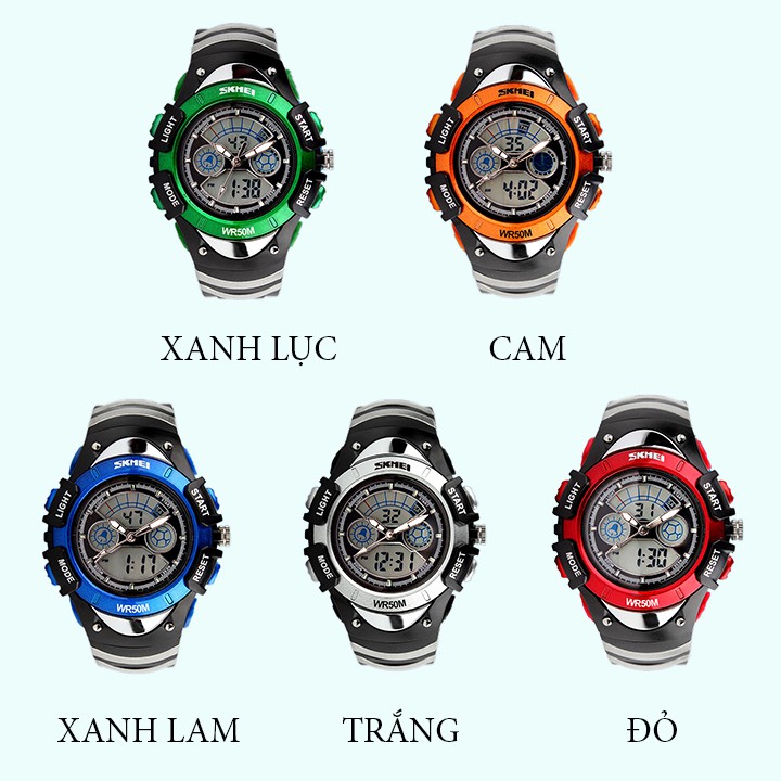 Đồng hồ trẻ em SKMEI 0998 dây cao su chất lượng cao | BigBuy360 - bigbuy360.vn