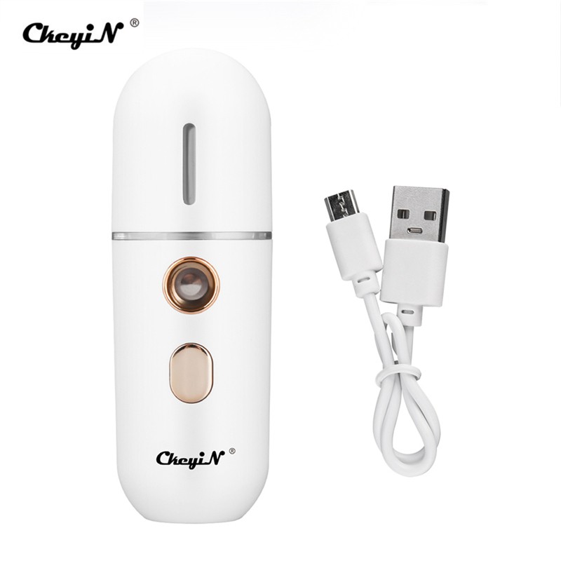 [Mã FMCGMALL - 8% đơn 250K] Máy Phun Sương CkeyiN MR540 Tạo Hạt Nano Giữ Ẩm Xông Hơi Da Mặt Nhỏ Gọn | BigBuy360 - bigbuy360.vn