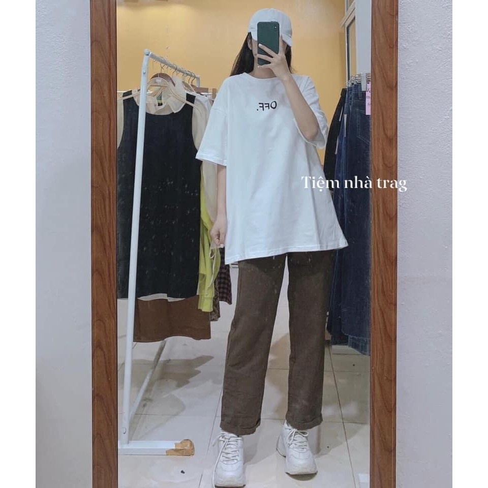 Áo thun Form rộng tay lỡ OFF | BigBuy360 - bigbuy360.vn