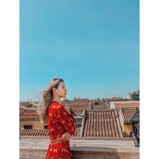 ORDER Váy boho dáng dài thổ cẩm đuôi tôm