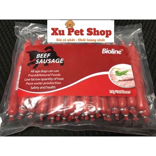 Xúc xích Dinh Dưỡng Bioline cho chó mèo, xúc xích cho thú cưng