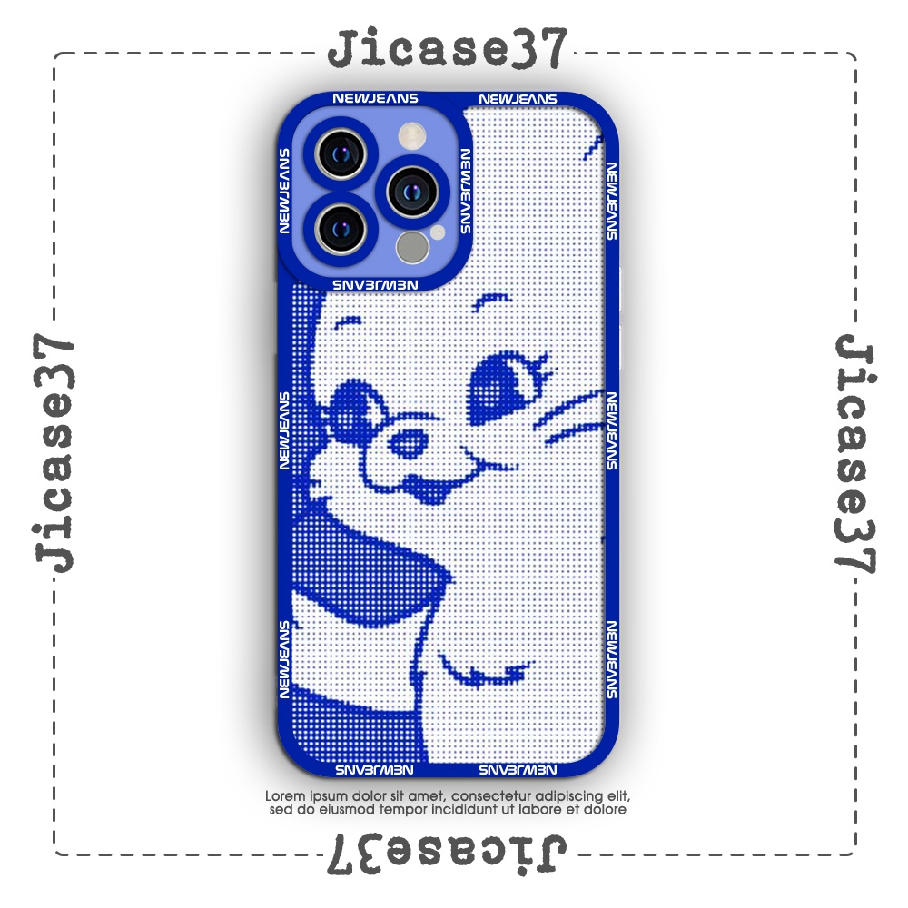 Ốp lưng iphone cạnh vuông Jicase Newjeans Rabbit Kpop 6plus/6s/6splus/7/7plus/8/8plus/x/xs/11/12/pro/max/plus/promax