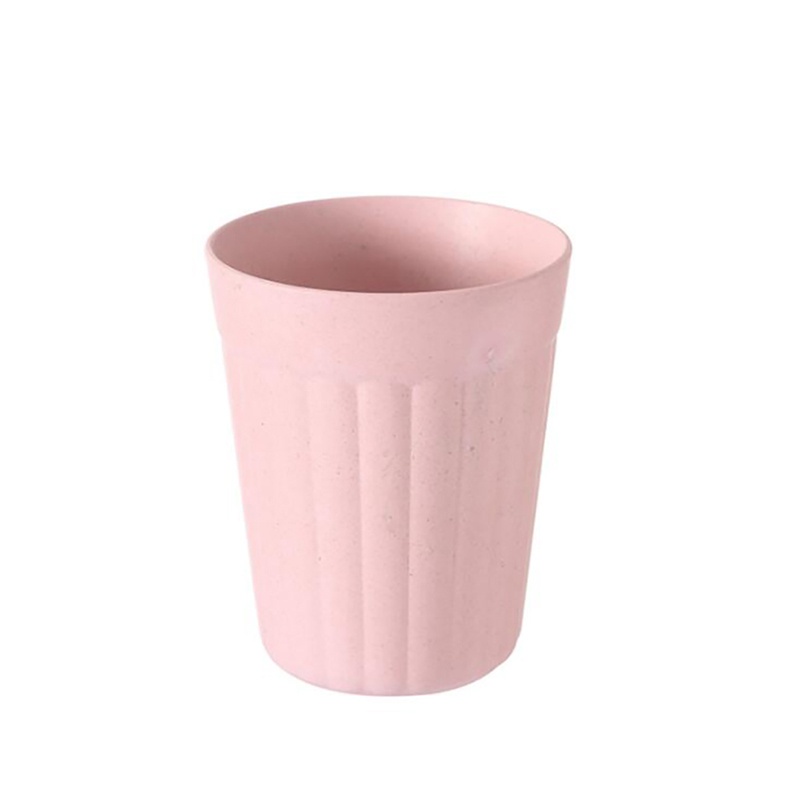 Bamboo Fiber Environmental Cup Children Breakfast Eco Friendly Coffee Tea Milk Drink Cup Toothbrush Holder