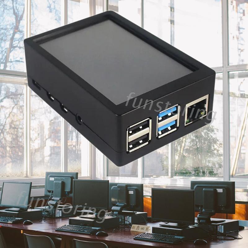 Vỏ nhựa ABS màn hình cảm ứng 3.5 inch 480x320 Lcd Cho Raspberry Pi 4 Model B