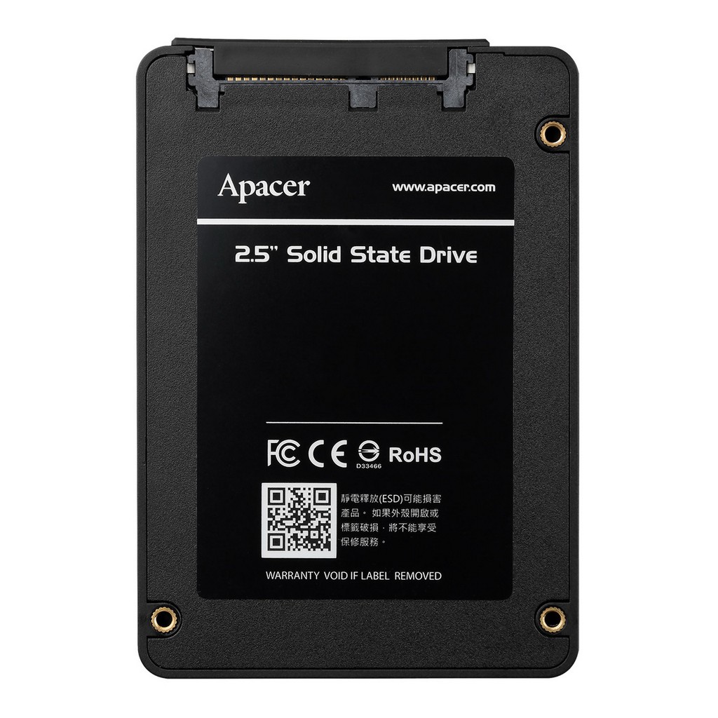 SSD Apacer Panther 120GB AS340 ( Đọc 505 / Ghi 410 MB/S)