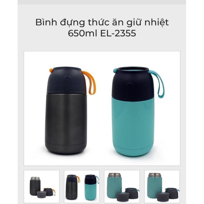 Bình đựng thức ăn Elmich