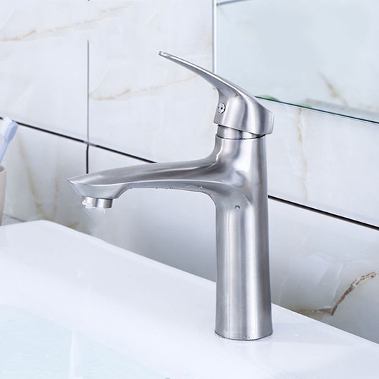 Vòi lavabo nóng lạnh inox 304 Zento SUS3308