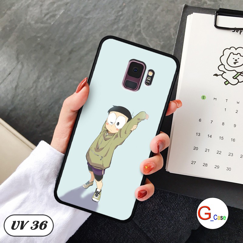 Ốp lưng nhám viền dẻo Samsung Galaxy S9 in hình