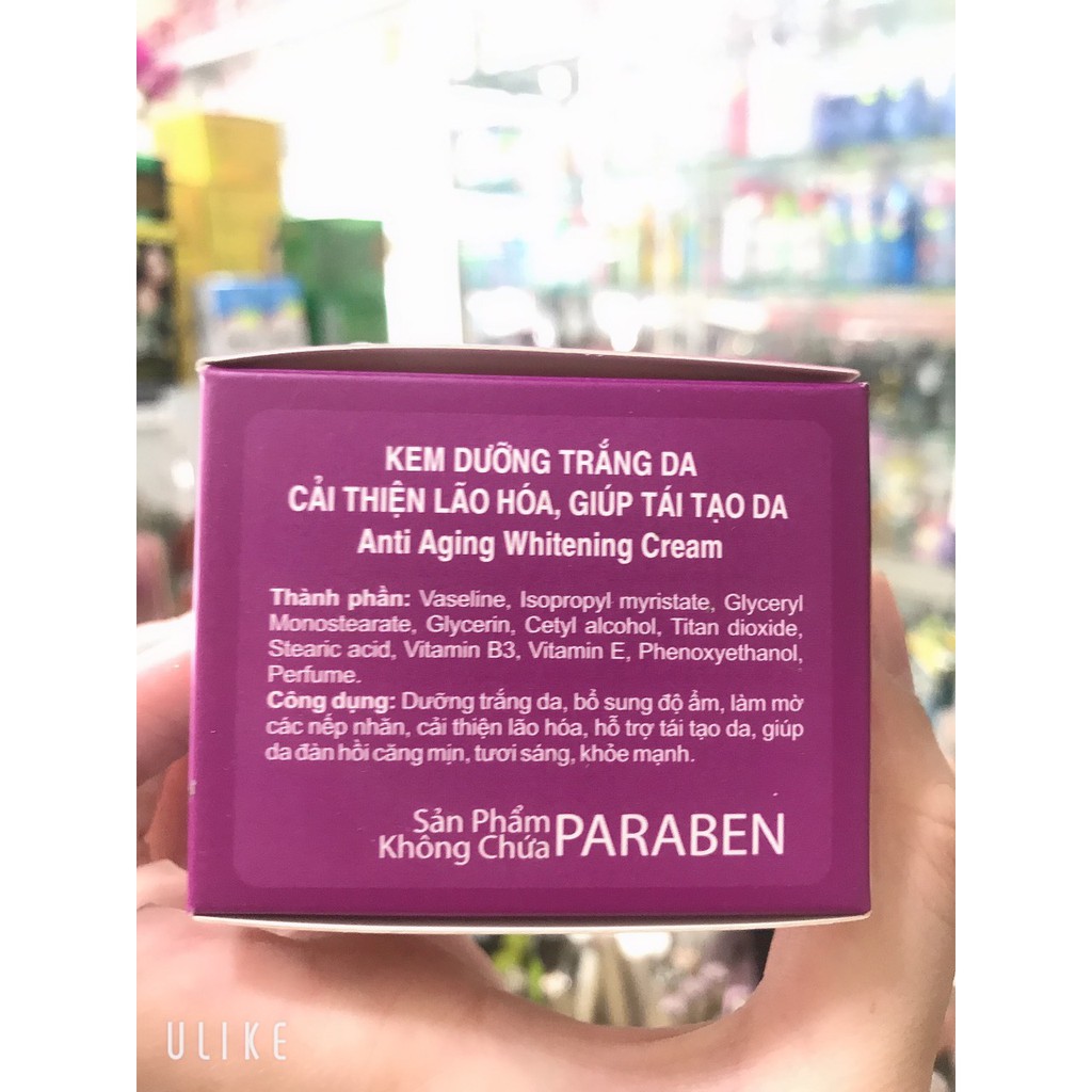 kem MELODY kem dưỡng trắng-cải thiện lão hóa- tái tạo da 8g [ chuẩn hàng cty 100%]
