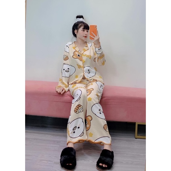 Đồ Bộ Pijama - Bộ lụa Mango cao cấp | BigBuy360 - bigbuy360.vn
