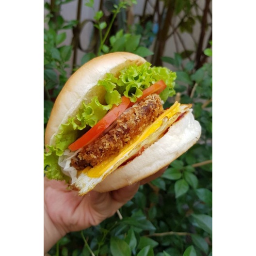 BÁNH MÌ HAMBERGER BÒ GÀ | BigBuy360 - bigbuy360.vn