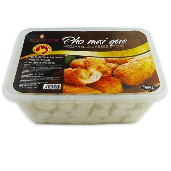 Phô mai que hộp 20 que 700g, 100% mozzarella cheese nguyên chất, phô mai ngon, phô mai giá rẻ