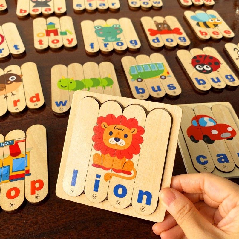 Trò chơi ghép hình que loại 1 dày và bền