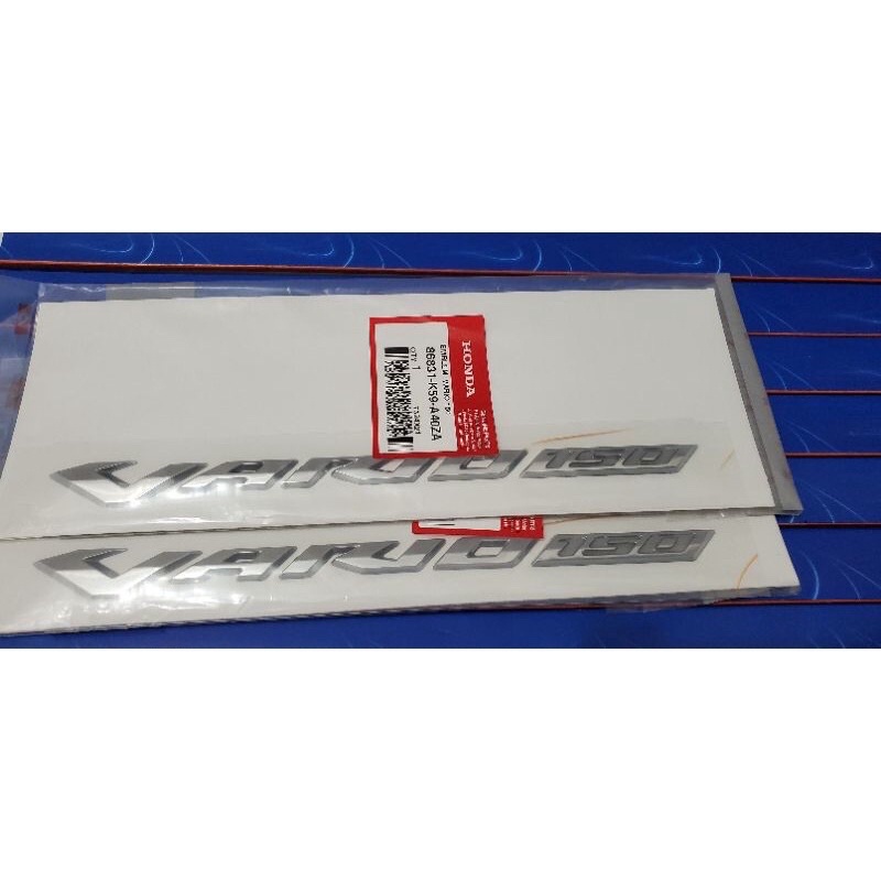 Tem chữ Vario 150, tem chữ Honda cánh chim Vario 125  nhập khẩu Indonesia