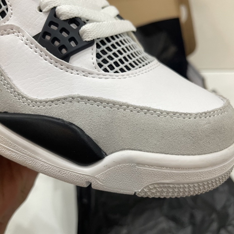 Giày Air Jordan 4 Military Black White ( JD4 Trắng đen ) Bản đẹp - Fullbox kèm dây phụ
