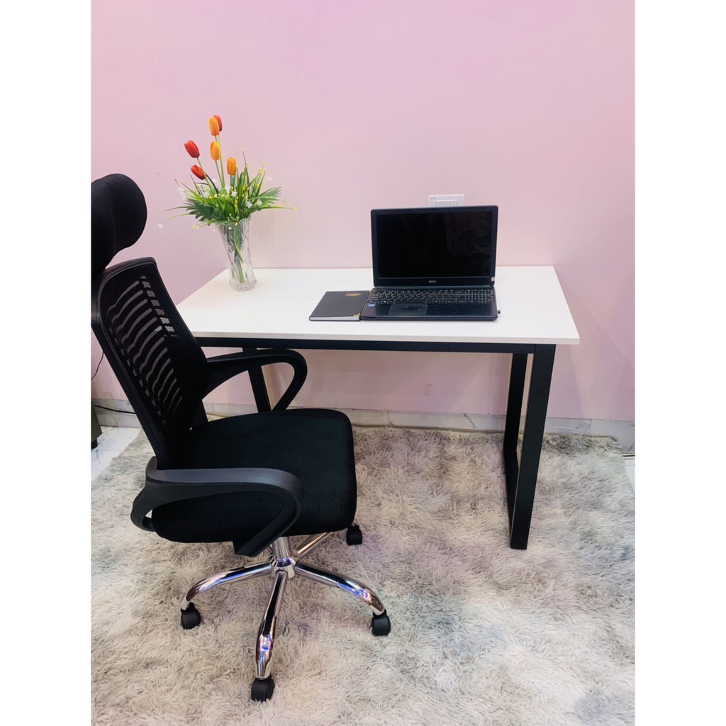 Bàn Gaming Chữ U, làm việc,học tập, Chân Sắt sơn tĩnh điện kích thước 60x120x75cm đầy đủ ốc vít lắp ráp KIỂU HÀN MSSP:01