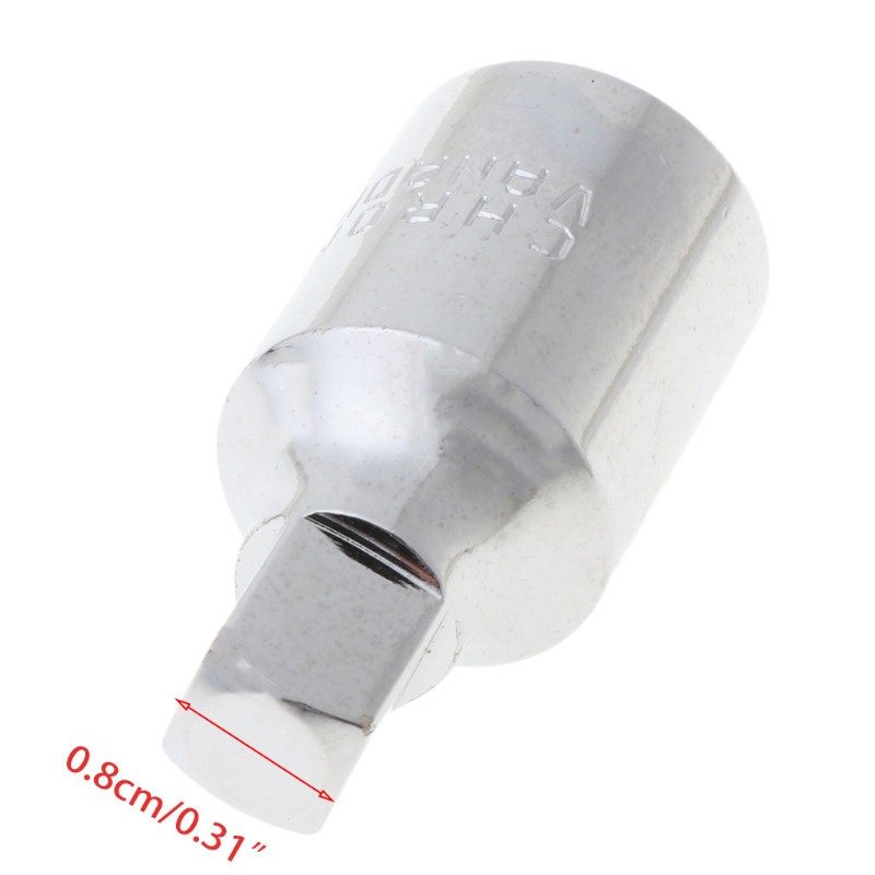 QQ Dụng Cụ Tháo Nắp Bình Dầu Xe Hơi 8mm Đầu Vuông