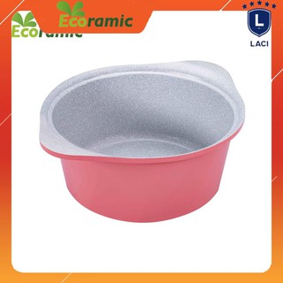 Bộ 4 Nồi Đá Đáy Từ V-Line Ecoramic Hàn Quốc ESET-4IH Size 18-20-22-24 Cm | Đúc Nguyên Khối | Cam Kết Chính Hãng