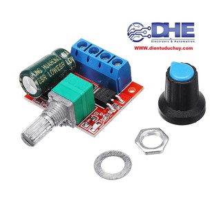 MẠCH CÔNG SUẤT ĐIỀU KHIỂN TỐC ĐỘ ĐỘNG CƠ DC - TẢI TỐI ĐA 5A (DẢI ĐIỆN ÁP RỘNG 5V-35V)