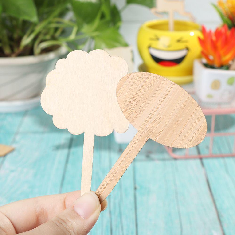 JANE Set 10 / 20 Nhãn Gỗ Thân Thiện Với Môi Trường