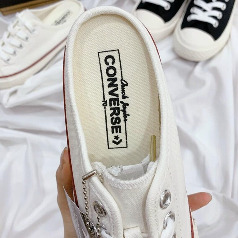 Sục Nữ_Converse, Sục_Converse Đen Trắng Hàng Cao Cấp Full Box + Bill | BigBuy360 - bigbuy360.vn
