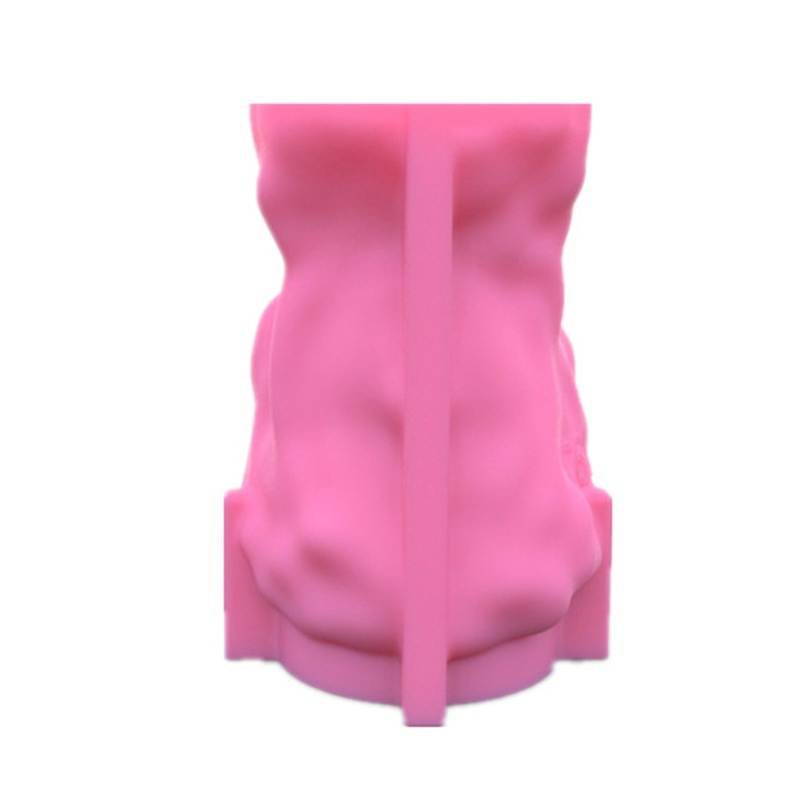 Khuôn silicone đổ resin UV xi măng hình đầu cô gái làm chậu hoa lọ đựng bút giá đỡ nến trang trí nội thất thủ công DIY